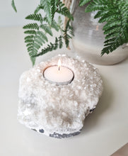 Load image into Gallery viewer, Heulandite candle holder
