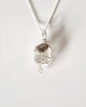 Load image into Gallery viewer, Clear Quartz with Smokey Phantom pendant
