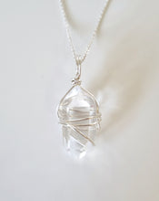 Load image into Gallery viewer, Clear Quartz DT pendant
