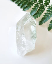 Load image into Gallery viewer, Chlorite in Lemurian Quartz point
