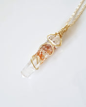 Load image into Gallery viewer, Golden Healer Quartz pendant
