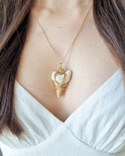 Load image into Gallery viewer, Fossilised Shark Tooth pendant
