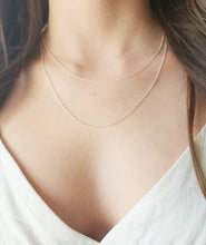 Load image into Gallery viewer, 925 Sterling Silver fine necklace
