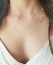 Load image into Gallery viewer, 925 Sterling Silver fine necklace
