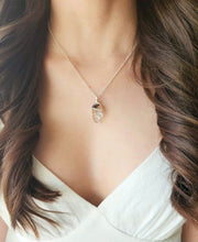 Load image into Gallery viewer, Clear Quartz with Smokey Phantom pendant
