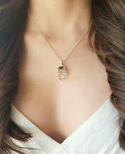 Load image into Gallery viewer, Clear Quartz with Smokey Phantom pendant
