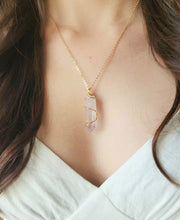 Load image into Gallery viewer, Brandberg Amethyst (RARE) pendant
