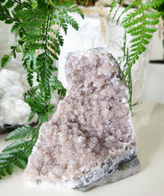 Load image into Gallery viewer, Rainbow Amethyst standing cluster
