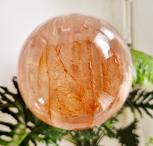 Load image into Gallery viewer, Fire Quartz sphere
